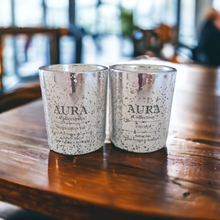 Load image into Gallery viewer, Luxury Silver Electroplate Scented Candle