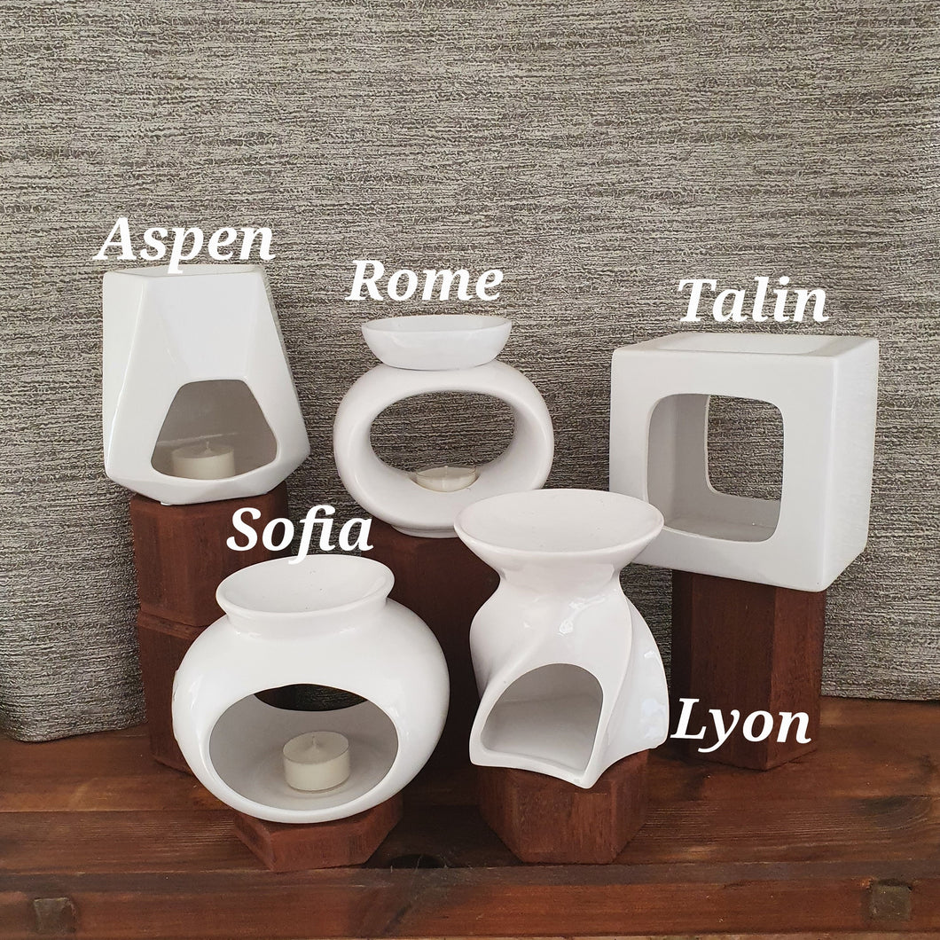 Wax Melters - White Ceramic